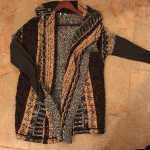 Sz small fall buckle brand sweater